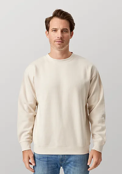 Cotton Heritage M2460 Lightweight Fleece Crewneck