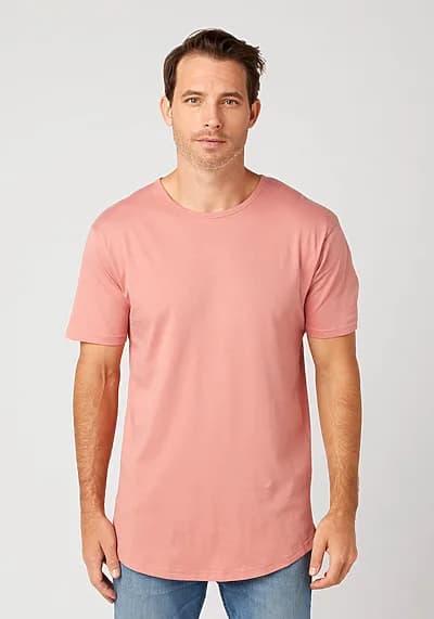 Cotton Heritage MC1050 Unisex Drop Tail T-Shirt