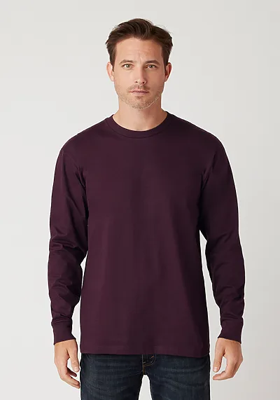 Cotton Heritage MC1182 Men's Premium Long Sleeve Tee