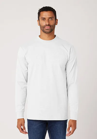 Cotton Heritage MC1186 Heavyweight Long Sleeve Tshirt