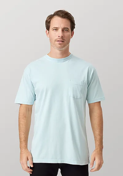 Cotton Heritage OU1620 Garment Dye S/S Pocket T-shirt