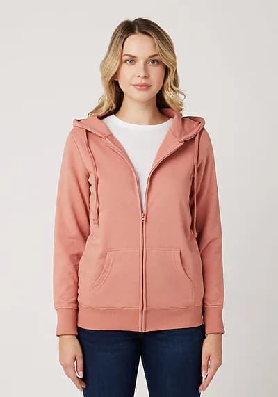 Cotton Heritage W2380 Women's French Terry Full-Zip