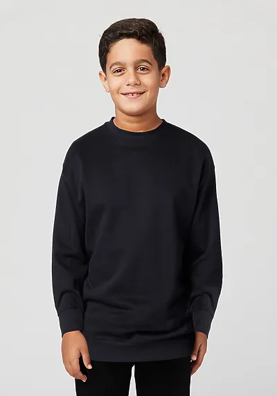 Cotton Heritage Y2460 Youth Crew Neck Fleece