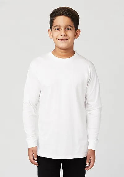 Cotton Heritage YC1146 Youth Long Sleeve Tee